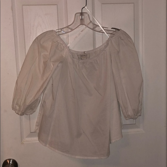 Forever 21 Tops - White off the shoulder top Forever 21 Tops - White off the shoulder top